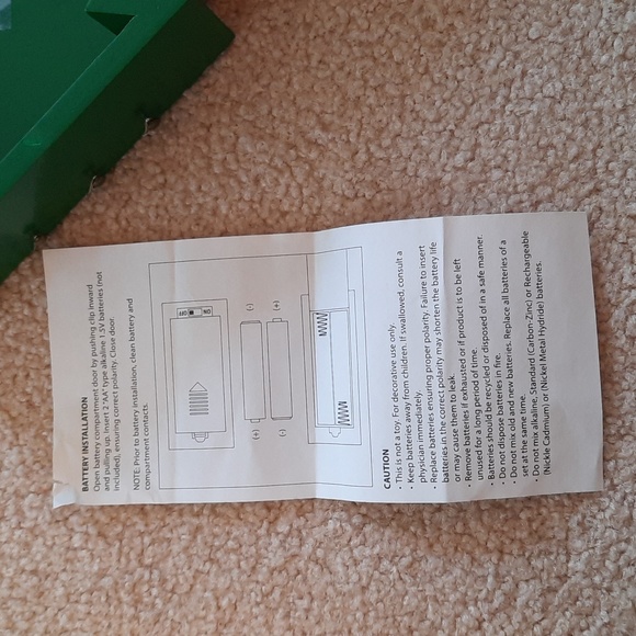 Holiday Shimmer Light Tree.  Batteries Included. - Picture 8 of 10